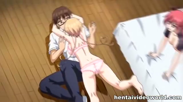 Cute Devil Girlfriend Hentai - Angel and Demon fucking hentai huge rod